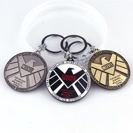 S.H.I.E.L.D. Keychain S.H.I.E.L.D. Agent Shield Logo Creative Car Keychain Pendant Male 3PK