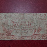 PRRI 25 rupiah 1959
