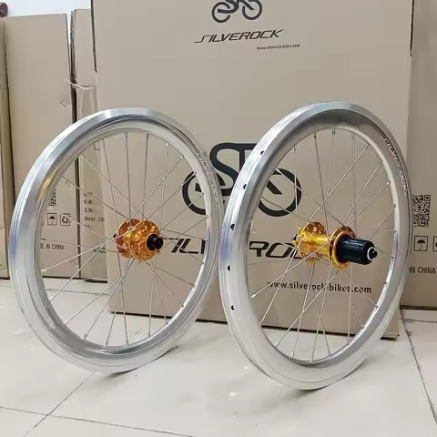 SILVEROCK SR38A Alloy Wheels 20" 406 Disc Brake Aero 38mm for Birdy GT New Classic Folding Bike Clin