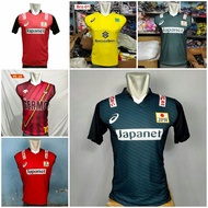 jersey volly printing kaos voli timnas japan