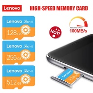 {Shirelle Electronic Accessories} Lenovo Extreme 256GB ไมโคร TF/SD Card 1TB 2TB Class 10หน่วยความจำ A2ความเร็วสูง128GB TF 32GB อะแดปเตอร์64GB Android แท็บเล็ต