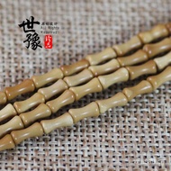 Bracelet Bead Spacer Engraving GH-001Barrel beads108Abacus Beads Cultural Play Olive Stone Bamboo Kn
