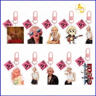 Lovely rose apt keychain swings idol