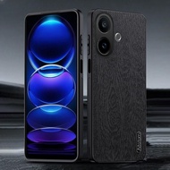 Phone case Vivo iqoo Z10R Wood Texture Canvas Hrad Shockproof Back Cover Vivo iqoo Z10 R Case