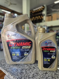 น้ำมันเครื่อง ปตท 5W-30 6ลิตร 6+1ลิตร 6+2ลิตร(ดีเซล) สังเคราะห์100%