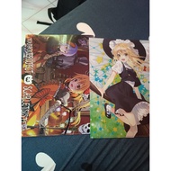 Random anime files A4 underlay Touhou Project Hyouka Touken Ranbu