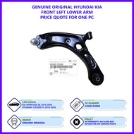 Kia Sportage QL / Hyundai Tucson TL 2016-2020 Genuine Original Front Lower Arm ( Left 54500-D3000 / 