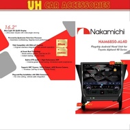 TOYOTA ALPHARD VELLFIRE AGH30 2015-2023 NAKAMICHI 16.2INCH 3K QLED ANDROID PLAYER AH40 DESIGN