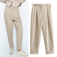 Beige Autumn Pants 74093
