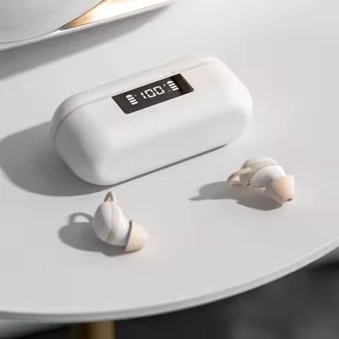 New Mini Sleep Bluetooth TWS Earbuds Invisible Earphone True Stereo Pods Wireless Earphone for Iphon