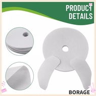 BORAG Air Intake Filters, Replacement White Tumble Dryer Exhaust Filters, Creative Accessories Cotton Round Exhaust Filters Dryer Parts