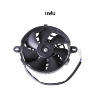 หม้อน้ํารถจักรยานยนต์ Cooling Cooler 5 "พัดลมไฟฟ้า M16 Temp Sensor สําหรับจีน 150cc 200cc 250cc 4x4