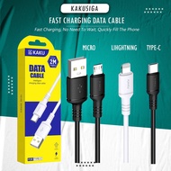 Cable Micro / Type-C USB Cable Fast Charging Cable Charger 2.8A Wayar USB C Cable Type C Cable Andro