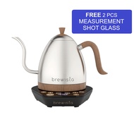 BREWISTA VARIABLE ARTISAN GOOSENECK KETTLE 0.6 LT (S/STEEL RESIN ON BLACK)