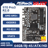 [UGJZP] ซ็อกเก็ต AM3/AM3 + เมนบอร์ด ASRock 970 R2.0 PRO3 DDR3 32GB AMD 970เมนบอร์ด SATA III PCI-E 2.