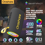 Orashare BS08 Plus Big Bluetooth Speaker With RGB Light 20W Wireless Speaker Super Sound TWS Speaker