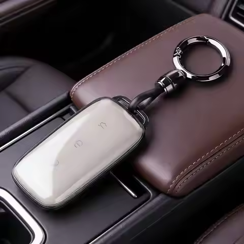 Soft Tpu Key Case Protect For Geely Galaxy L7 L6 MAX EX5 Galaxy E5 Plus AIR PRO L6 EMI NO.1 Keychain