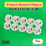 Paket Hemat 7 Watt PCB AC Mata LED - PCB Mata Lampu LED AC Tanpa Driver 7w