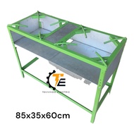 dudukan kompor gas semawar 2 tungku 35x85x60