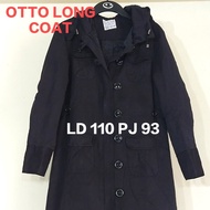 preloved long coat, Hoodie,UK sesuai gambar,import 