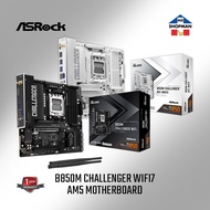 ASRock B850M Challenger WiFi7 Motherboard Black | White MATX AMD AM5