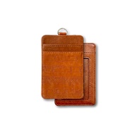 [Flute] Leather Id Holder|Music Holder|Id Case|Straw Straw Music Design Miki Art|Music Gift