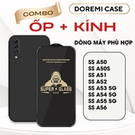 Case Combo, tempered glass for Samsung A57/A56/ A55/ A54/ A53/ A52/ A51/ A50/ A50s 4G 5G