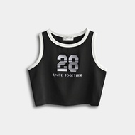 HI STYLE - Women Sleeveless Crop Top - Black - FVG510592