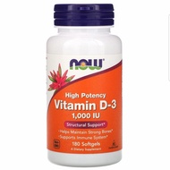 VITAMIN NOW D3 1000 IU 120 CAPS VITAMIN NOW FOOD