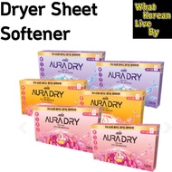 [Dryer Sheet Softener] / 120 sheets / Saffron AURA Dry / Dryer softener / dryer fabric softener shee