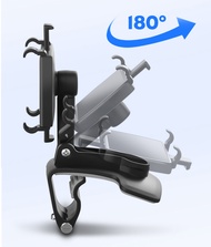 YB20 3in1 ที่ยึดโทรศัพท์ ยึดคอนโซล ขอบโต๊ะ ที่บังแดด ได้  360 องศา Universal Car Phone Clip Holder M