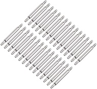 XYWHPGV スプリングバーピン-13mmx 1.5mm x0.8mmダブルフリンジステンレススチールウォッチバンドピン交換用ウォッチラグリンクピン30個(aa037 e14a7 0357d 45c