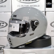 หมวกกันน็อค HJC V10 สไตล์ Retro Vintage รุ่นใหม่ล่าสุด SEMI FLAT BLACK XXL (62-63 CM)