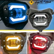 Lampu depan daymaker CRF 150 Led