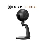 BOYA BY-PM300 Desktop USB Condenser Microphone Professional Podcast Compatible with Most Android Phones Computers Laptops for Vlogging Video Recording