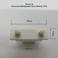 Universal Refrigerator Door Switch 3 Pin