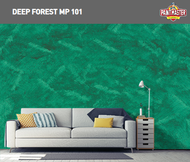 NIPPON PAINT MOMENTO® Textured Series - SPARKLE PEARL (MP 101 DEEP FOREST)