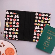 【草莓大福】手作護照套 護照夾 護照套 護照包 純手作 布作護