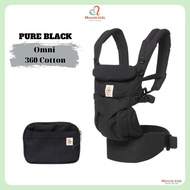 Địu ngồi Ergobaby Omni 360 Cotton cho bé 0m+ đai địu trợ lực em bé 4 tư thế - Monnie Kids