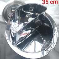 Dandang mie ayam  35 CM/BAHAN TEBAL/free saringan