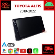 จอแอนดรอย TOYOTA ALTIS 19-22 จอติดรถยนต์ ปลั๊กตรงรุ่น จอแอนดรอยด์ 10นิ้ว อัลติส 2019 2562 วิทยุ Andr