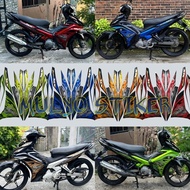 Yamaha Jupiter Mx 135 2011 Fullset Quality STRIPING STICKER