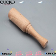 CUCKO Wooden Mallet, Wood Color Reduces Hand Fatigue Wood Carving Mallet, Durability 7.87*1.77 Inch 