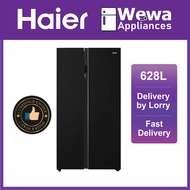 Haier/Hisense (550L/ 628L) Side-by-Side Glass Series/ Non-inverter Series Refrigerator Peti Sejuk