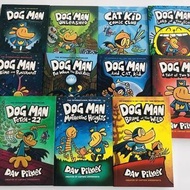 軟皮輕便裝Dogman book dog man book 神探狗狗全套內容 dog man 1-11冊兒童英文繪本 11 本平裝