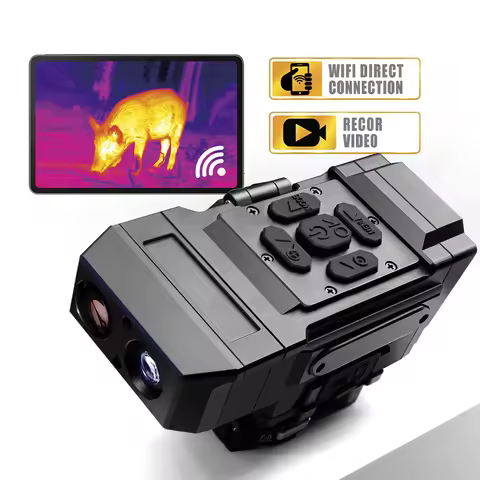 TRV NT15 256 Thermal Rifle Scope for Hunting ,WiFi,2K Daytime,PIP,Video Rec,Thermal Monocular Camera