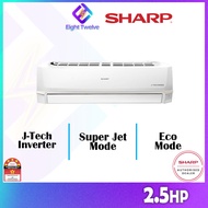 SHARP TIPTOP Air Conditioner Inverter/Non-Inverter 1.0HP~2.5HP