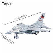 [Yajuyi] F14 Fighter Toy Durable Alloy Miniature Airplane Toy Pull Back Jet Model for Kids Display a