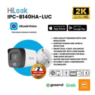 IP CAMERA HILOOK HIKVISION 4MP IPC-B140HA-LUC COLORED POE AUDIO CCTV CAMERA