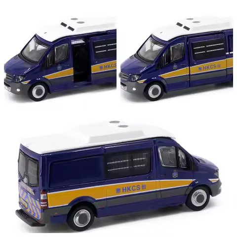 TINY 51 MB Sprinter FL HKCS Correctional Services AM5817 1/76 police Diecast Model Car Alloy